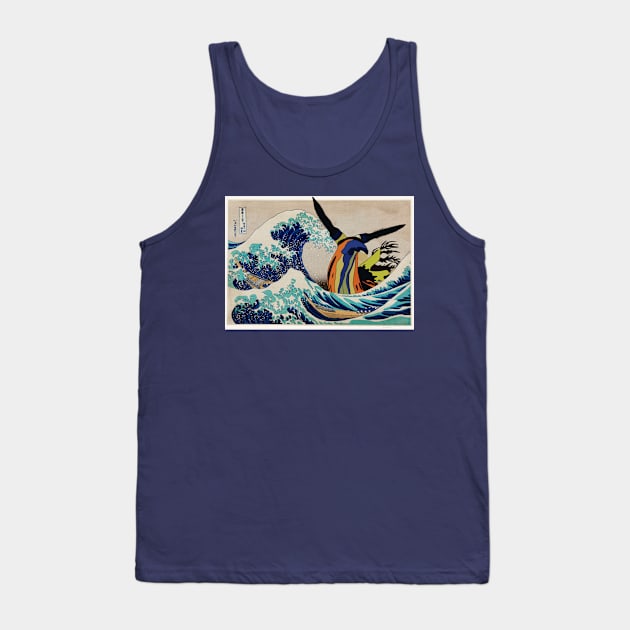 Nudibranch, Great wave off Kanagawa Tank Top by Teessential